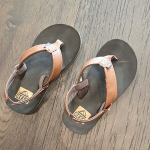 Reef Brown and Black Sandals Toddler